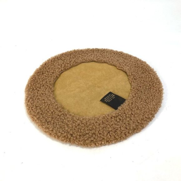 LOUIS VUITTON Fur fluffy hat beret - Picture 4 of 12